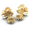 Round Diamonds 0.45CT Designer Studs Earring in 14KT Rose Gold