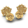 Round Diamonds 0.65CT Designer Studs Earring in 14KT Rose Gold