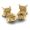 Princess Diamonds 0.25CT Stud Earrings in 14KT Rose Gold