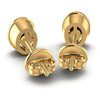 Oval Diamonds 1.00CT Stud Earrings in 14KT Rose Gold