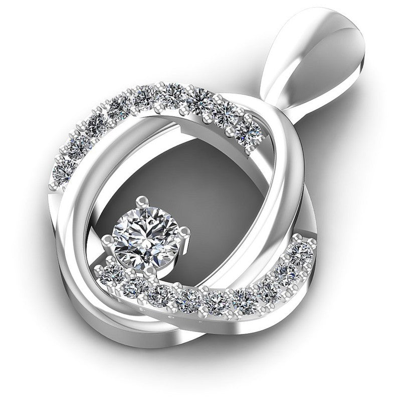 Gorgeous Round Diamonds 0.20CT Fashion Pendant