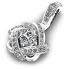Exceptional Round Diamonds 0.95CT Fashion Pendant