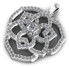 Astonishing Round Diamonds 1.55CT Fashion Pendant