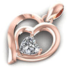 Original Heart Diamonds 0.55CT Heart Pendant