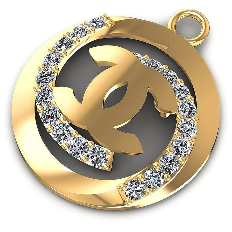 Charming Round Diamonds 0.55CT Fashion Pendant