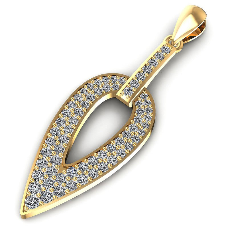 Timeless Round Diamonds 0.75CT Fashion Pendant