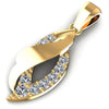 Embellished Round Diamonds 0.45CT Fashion Pendant