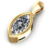 Marquise Diamonds 0.35CT Solitaire Pendant in 14KT Rose Gold