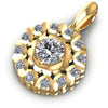Precious Round Diamonds 1.10CT Fashion Pendant