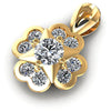 Round Diamonds 1.05CT Fashion Pendant in 14KT Rose Gold