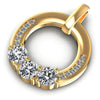 Incredible Round Diamonds 1.00CT Fashion Pendant