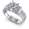 Princess Diamonds 1.15CT Engagement Ring in 14KT White Gold
