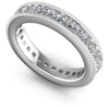 Princess Diamonds 2.75CT Eternity Ring in 14KT White Gold