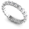 Round Diamonds 0.25CT Eternity Ring in 14KT White Gold
