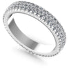 Round Diamonds 1.00CT Eternity Ring in 14KT White Gold