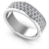 Round Diamonds 1.85CT Eternity Ring in 14KT White Gold