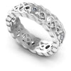 Round Diamonds 0.30CT Eternity Ring in 14KT White Gold