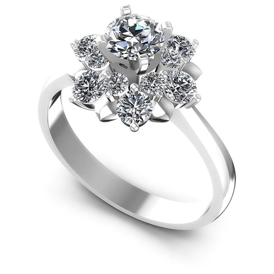 1.15CT Round  Cut Diamonds Engagement Rings