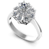 1.10CT Round  Cut Diamonds Engagement Rings