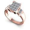Princess Diamonds 1.05CT Fashion Ring in 18KT White Gold