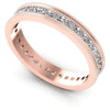 Princess Diamonds 1.05CT Eternity Ring in 18KT White Gold