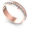 Round Diamonds 1.25CT Eternity Ring in 18KT White Gold