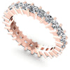 Princess Diamonds 3.50CT Eternity Ring in 18KT White Gold