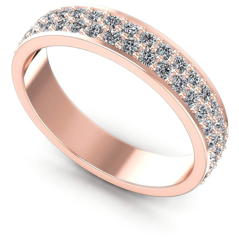 Round Diamonds 1.65CT Eternity Ring in 18KT White Gold