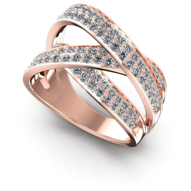 Round Diamonds 1.70CT Diamonds Wedding Band in 18KT White Gold