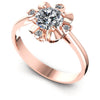 0.40CT Round  Cut Diamonds Engagement Rings