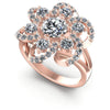 Round Diamonds 1.85CT Fashion Ring in 18KT White Gold