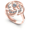 Round Diamonds 0.30CT Fashion Ring in 18KT White Gold