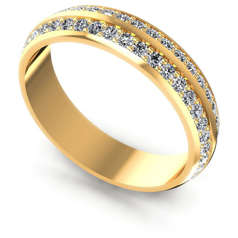 Round Diamonds 1.25CT Eternity Ring in 14KT White Gold