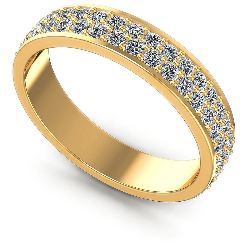 Round Diamonds 1.65CT Eternity Ring in 14KT White Gold
