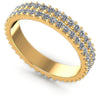 Round Diamonds 1.05CT Eternity Ring in 14KT White Gold