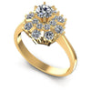 1.10CT Round  Cut Diamonds Engagement Rings