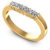 Princess Diamonds 0.45CT Diamonds Wedding Band in 14KT White Gold