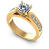 Round Diamonds 0.90CT Engagement Ring in 14KT White Gold