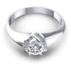 Round Diamonds 0.50CT Engagement Ring in 14KT Yellow Gold