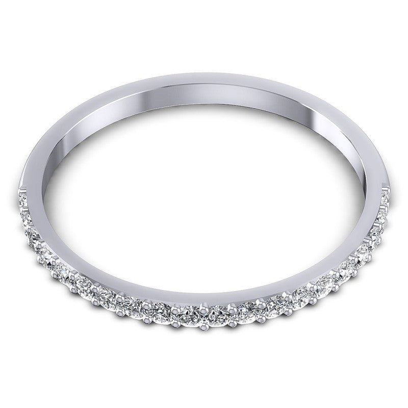 Round Diamonds 0.25CT Diamonds Wedding Band in 14KT Yellow Gold
