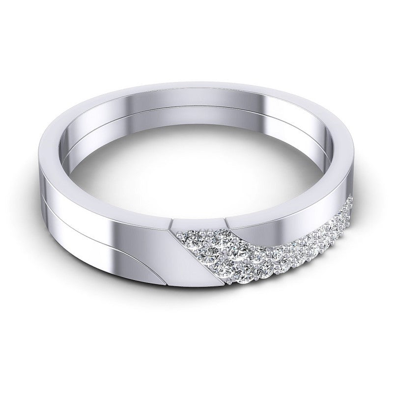 Round Diamonds 0.25CT Diamonds Wedding Band in 14KT Yellow Gold