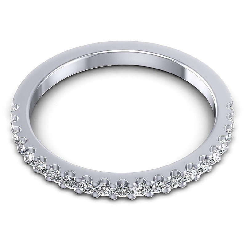 Round Diamonds 0.30CT Diamonds Wedding Band in 14KT Yellow Gold
