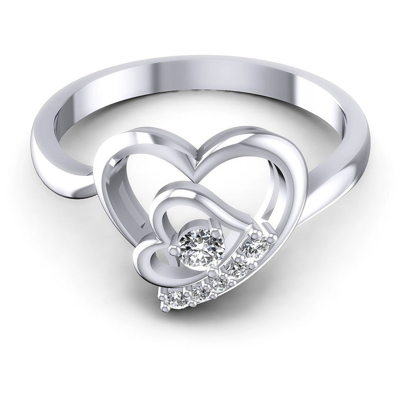 Round Diamonds 0.25CT Fashion Ring in 14KT Yellow Gold