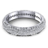 Round Diamonds 1.25CT Eternity Ring in 14KT Yellow Gold