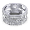 Round Diamonds 2.40CT Eternity Ring in 14KT Yellow Gold