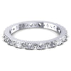 Round Diamonds 0.40CT Eternity Ring in 14KT Yellow Gold