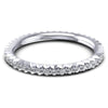 Round Diamonds 0.35CT Eternity Ring in 14KT Yellow Gold