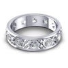 Round Diamonds 1.10CT Eternity Ring in 14KT Yellow Gold