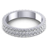 Round Diamonds 1.05CT Eternity Ring in 14KT Yellow Gold