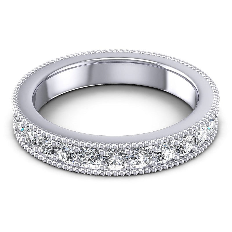Round Diamonds 1.55CT Eternity Ring in 14KT Yellow Gold